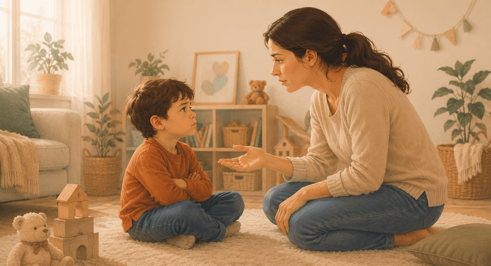 Çocuğunuz size “hayır” dediğinde: sınır koymak ve ilişkiyi korumak